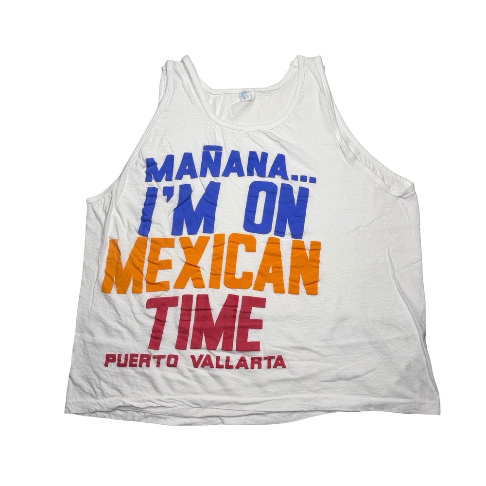Vintage 90s Mexico tank top shirt